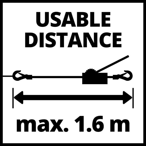 Einhell Handhebelseilzug TC-LW 2000 2260150